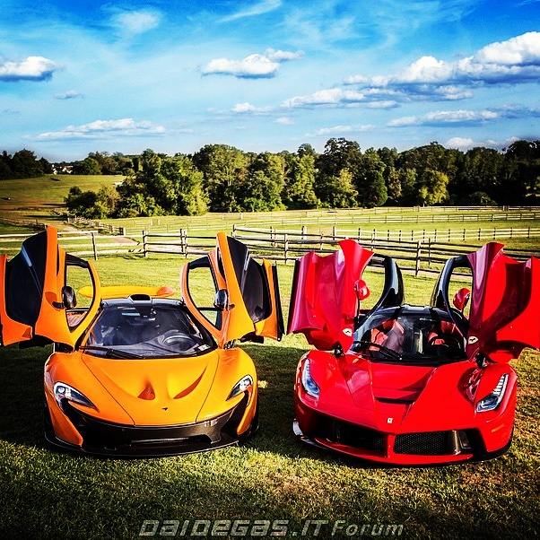 Mclaren P1 Vs Ferrari Laferrari Natiq Esgerov Maşınbazarı